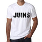 Mens Tee Shirt Vintage T Shirt Juins X-Small White 00561 - White / Xs - Casual