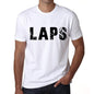 Mens Tee Shirt Vintage T Shirt Laps X-Small White 00560 - White / Xs - Casual