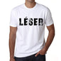 Mens Tee Shirt Vintage T Shirt Lèser X-Small White 00561 - White / Xs - Casual