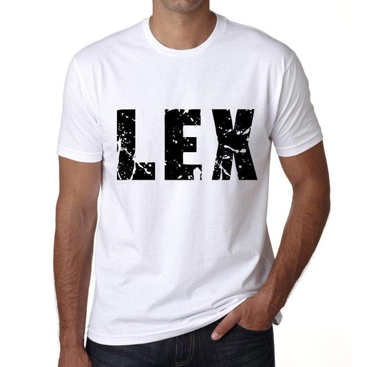 Mens Tee Shirt Vintage T Shirt Lex X-Small White 00559 - White / Xs - Casual