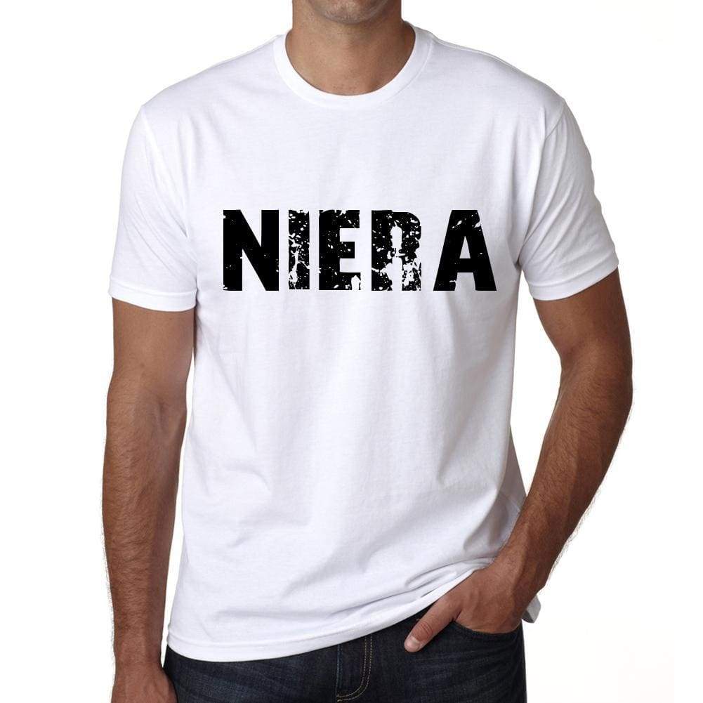 Mens Tee Shirt Vintage T Shirt Niera X-Small White - White / Xs - Casual