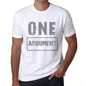 Mens Vintage Tee Shirt Graphic T Shirt One Argument White - White / Xs / Cotton - T-Shirt