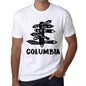 Mens Vintage Tee Shirt Graphic T Shirt Time For New Advantures Columbia White - White / Xs / Cotton - T-Shirt