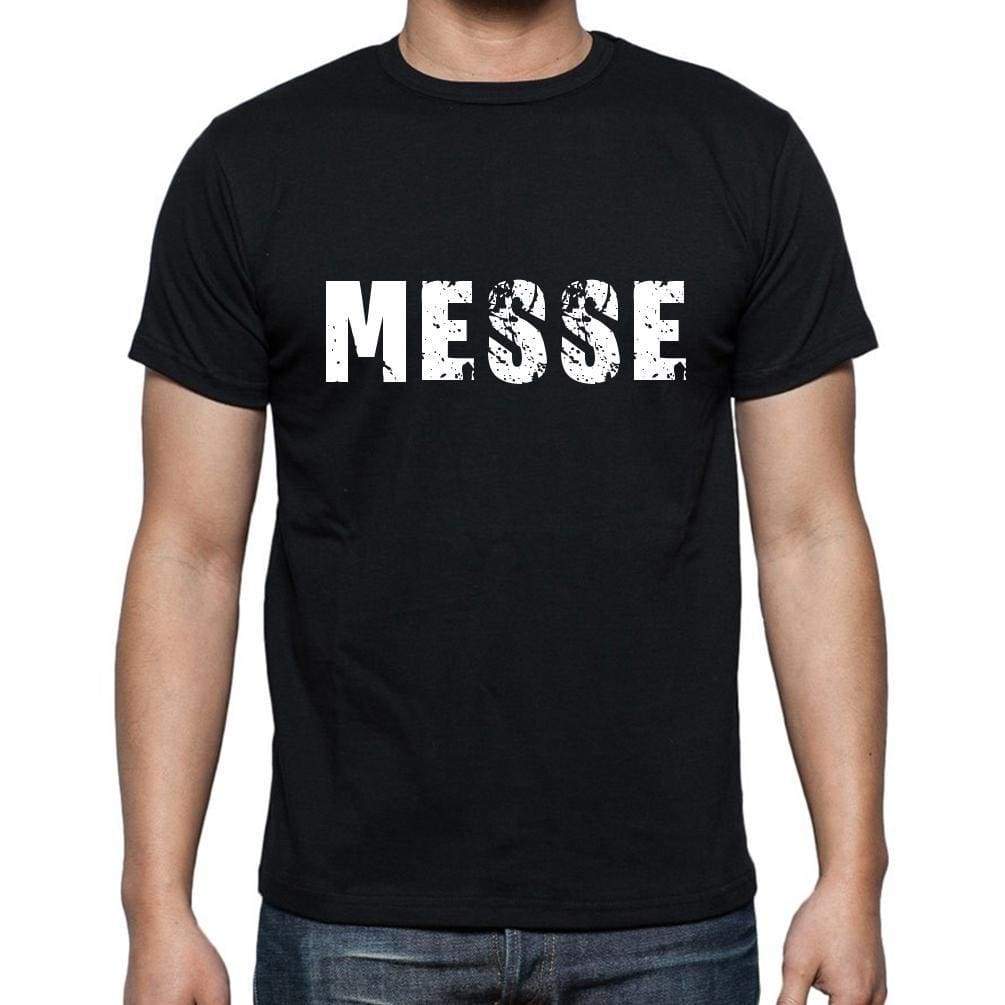 Messe Mens Short Sleeve Round Neck T-Shirt - Casual