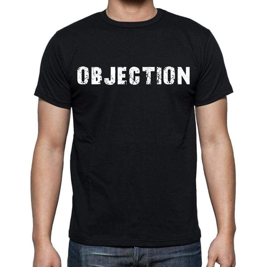 Objection Mens Short Sleeve Round Neck T-Shirt - Casual