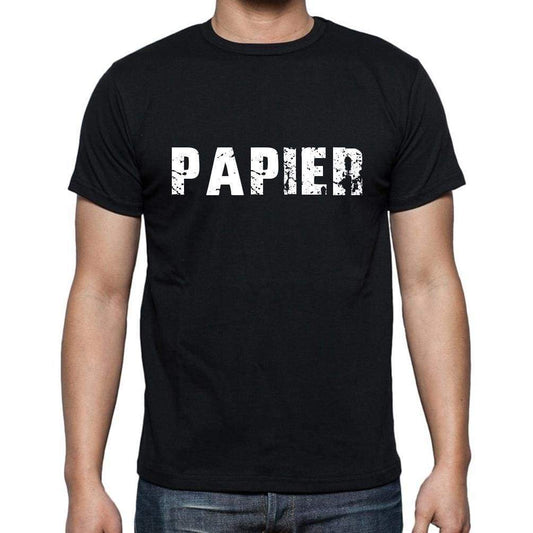Papier Mens Short Sleeve Round Neck T-Shirt - Casual