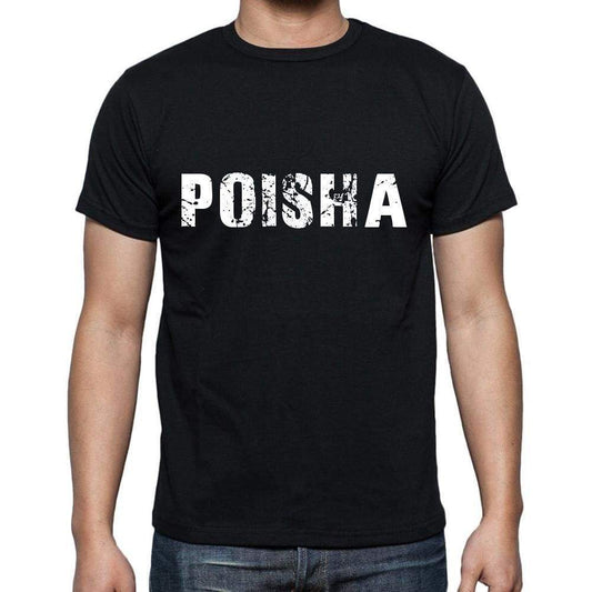 Poisha Mens Short Sleeve Round Neck T-Shirt 00004 - Casual
