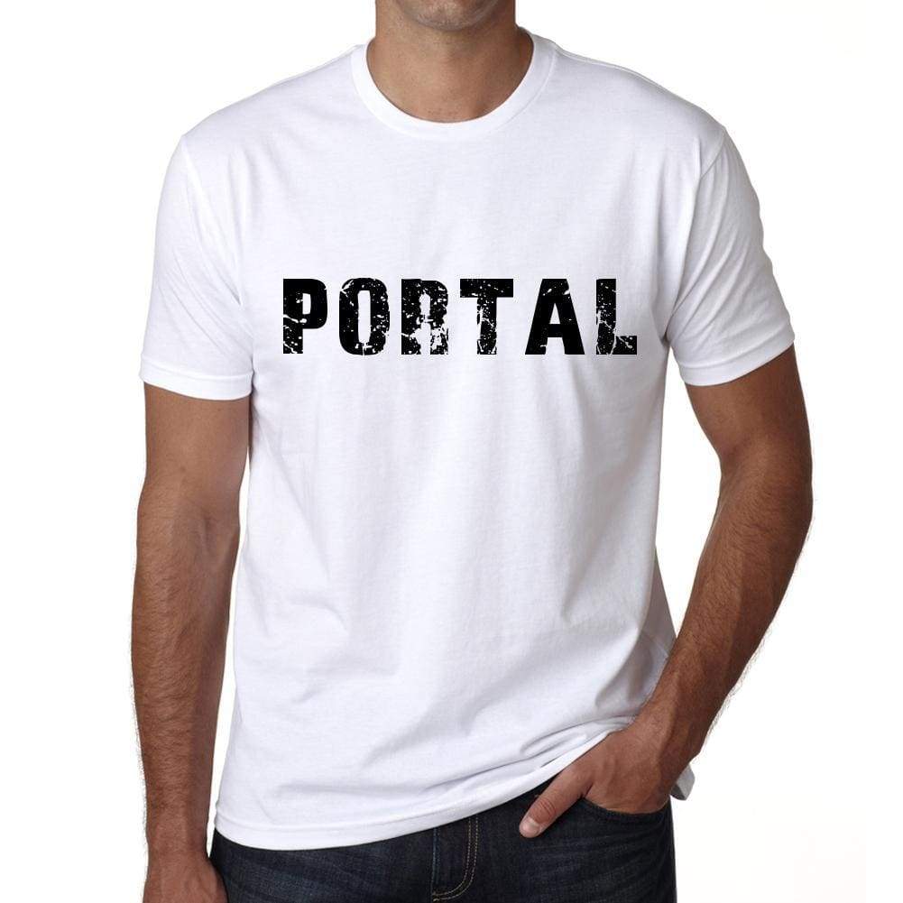 Portal Mens T Shirt White Birthday Gift 00552 - White / Xs - Casual