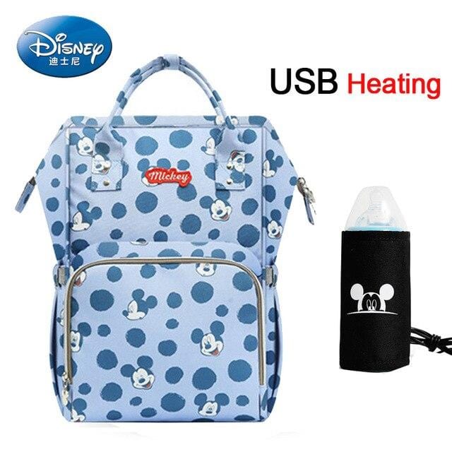 Disney Diaper Bag Maternity Nappy Backpack Large Capacity Nursing Travel Backpack Heat Preservation diaper bag backpack