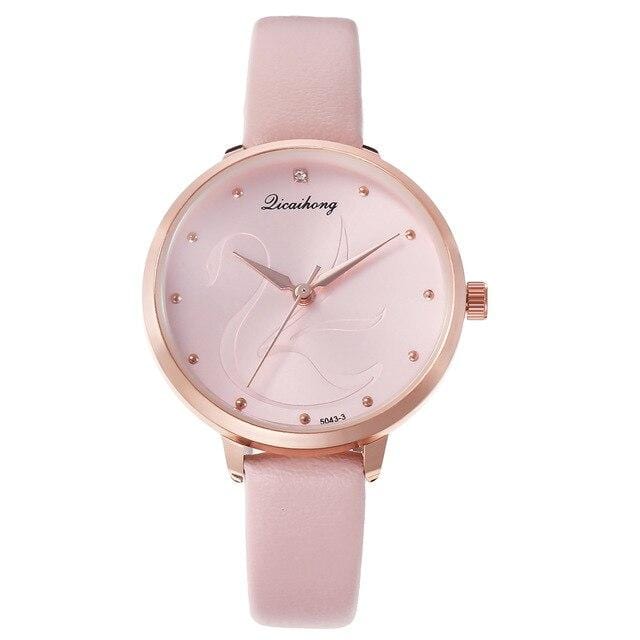 Simple Style Leather Watches Women Fashion Watch Minimalist Ladies Casual Wrist Female Quartz ClockReloj Mujer 2020 Dropshipping