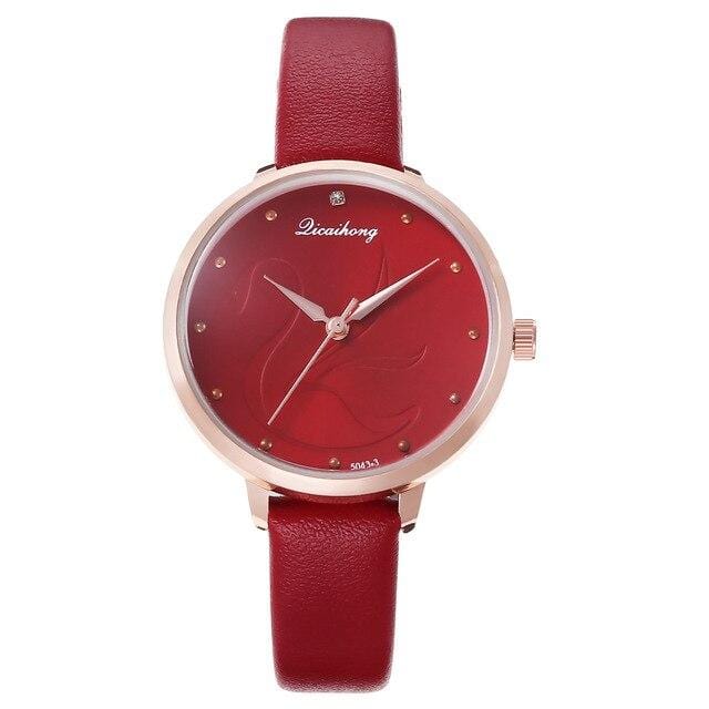 Simple Style Leather Watches Women Fashion Watch Minimalist Ladies Casual Wrist Female Quartz ClockReloj Mujer 2020 Dropshipping