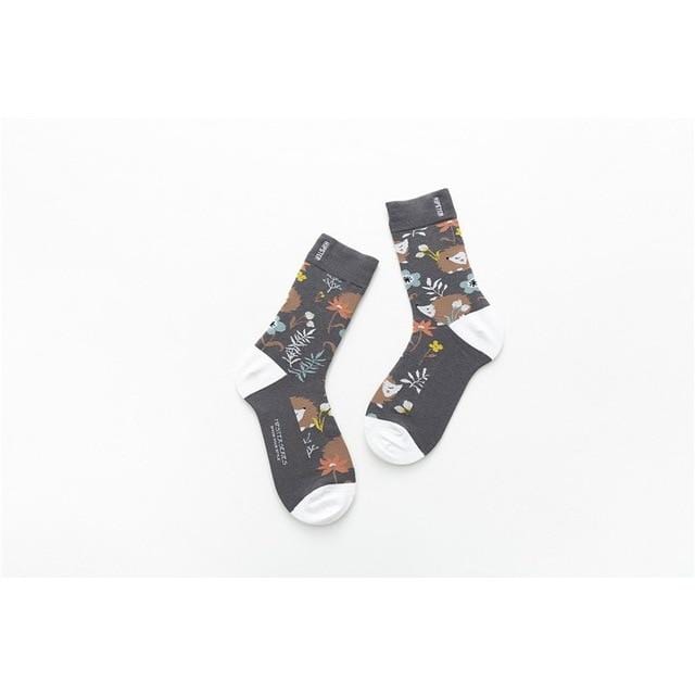 Unisex Malerei Stil Männer Socken 100 Baumwolle Harajuku Bunte Volle Socken Männer 1 Paar Geschenke Größe 35-43