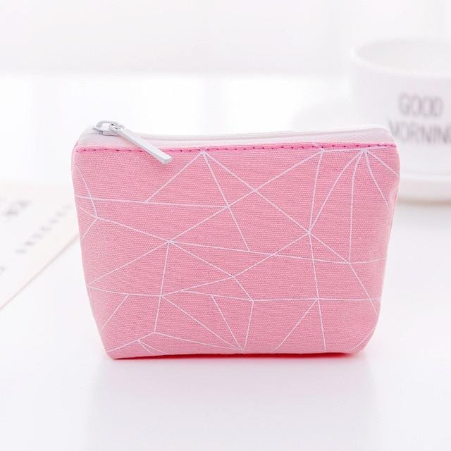 Mini Sanitary Napkin Bag Canvas Coin Purse Credit Card Holder Sanitary Pad Pouch Cosmetics Organizer Storage Bags Women Wallets