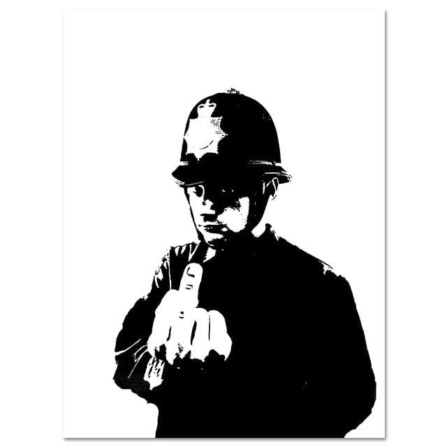 Banksy Canvas Art Print Wall Art Canvas Painting Nordic Posters And Prints Wall Pictures For Living Room Abstract Cuadros Decor