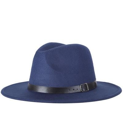 Kostenloser Versand 2019 neue Mode Männer Fedoras Damenmode Jazz Hut Sommer Frühling schwarze Wollmischung Kappe im Freien beiläufigen Hut