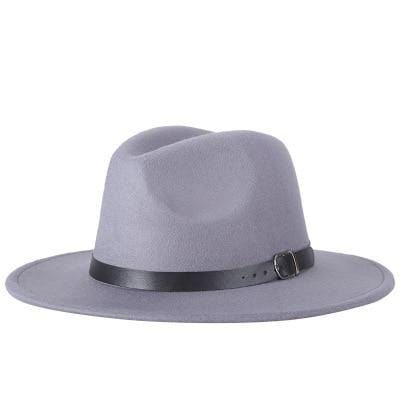 Kostenloser Versand 2019 neue Mode Männer Fedoras Damenmode Jazz Hut Sommer Frühling schwarze Wollmischung Kappe im Freien beiläufigen Hut