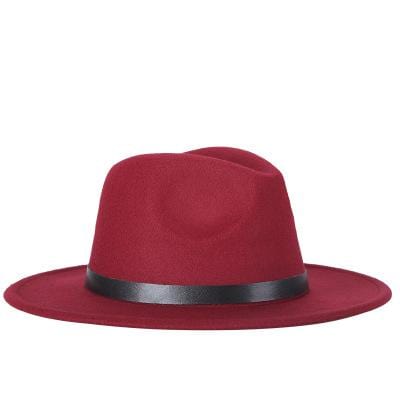 Kostenloser Versand 2019 neue Mode Männer Fedoras Damenmode Jazz Hut Sommer Frühling schwarze Wollmischung Kappe im Freien beiläufigen Hut