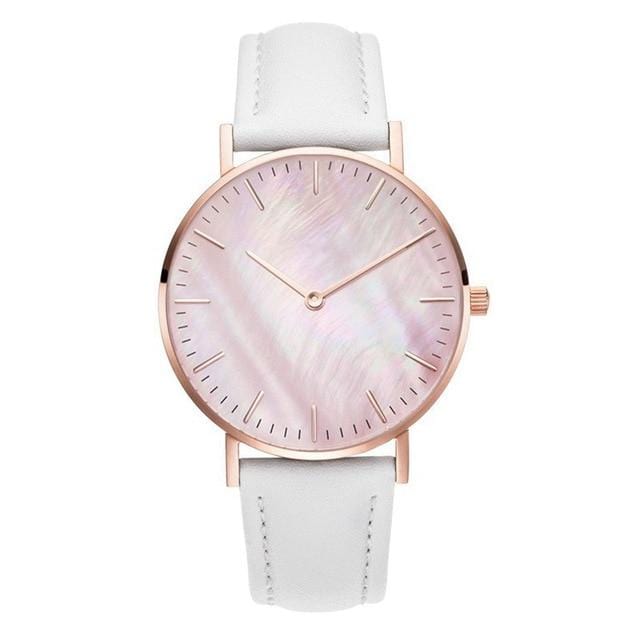 2020 Women Watches Top Brand Luxury Quartz Watch Leather Strap Fashion Wristwatch For Women Clock Ladies Hodinky Reloj Mujer