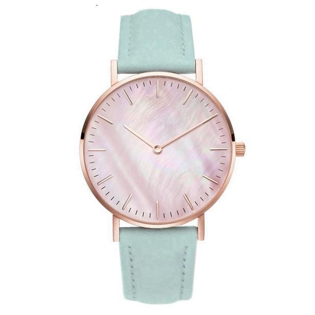 2020 Women Watches Top Brand Luxury Quartz Watch Leather Strap Fashion Wristwatch For Women Clock Ladies Hodinky Reloj Mujer