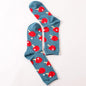 Funny Cute Happy Socks Womens Men Colour crew cotton short with print casual harajuku designer art female fashion socks summer