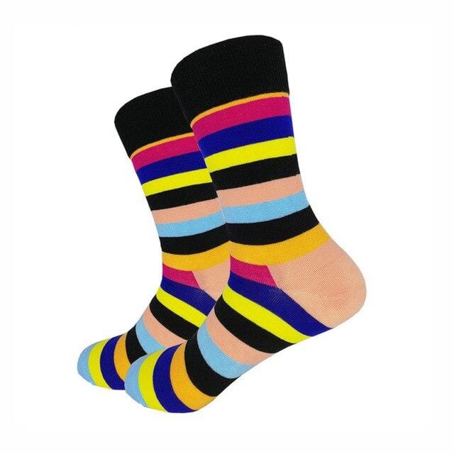 Funny Cute Happy Socks Womens Men Colour crew cotton short with print casual harajuku designer art female fashion socks summer