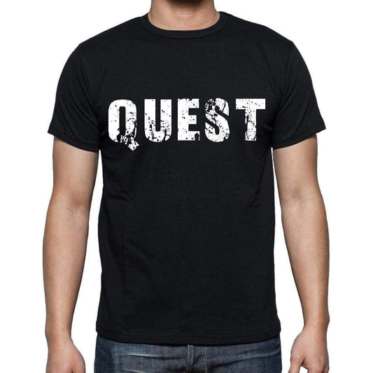 Quest Mens Short Sleeve Round Neck T-Shirt - Casual