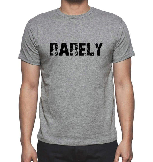 Rarely Grey Mens Short Sleeve Round Neck T-Shirt 00018 - Grey / S - Casual