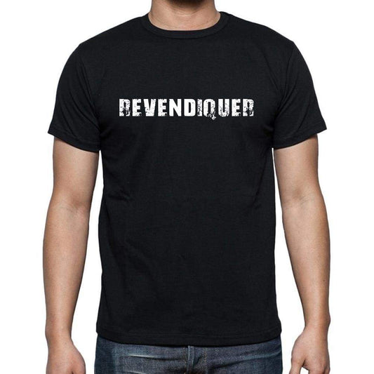 Revendiquer French Dictionary Mens Short Sleeve Round Neck T-Shirt 00009 - Casual