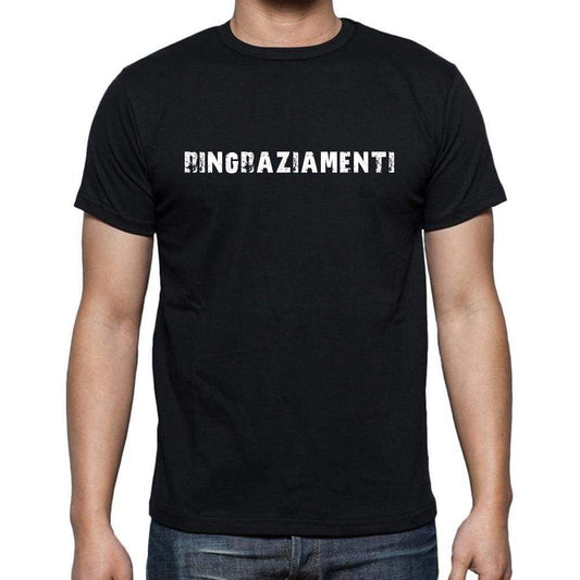 Ringraziamenti Mens Short Sleeve Round Neck T-Shirt 00017 - Casual