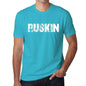 Ruskin Mens Short Sleeve Round Neck T-Shirt 00020 - Blue / S - Casual