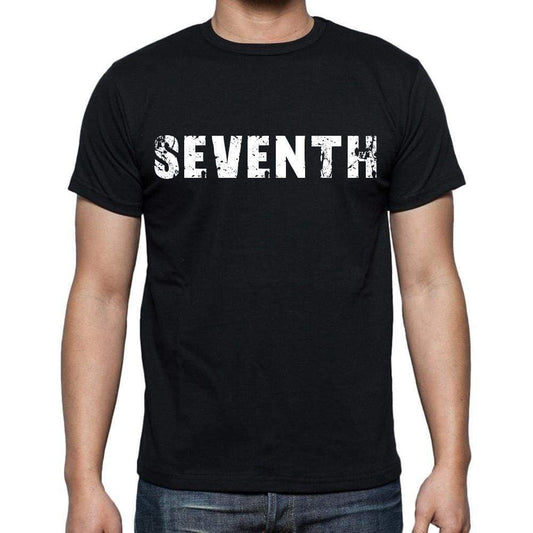 Seventh Mens Short Sleeve Round Neck T-Shirt - Casual