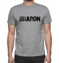 Sharon Grey Mens Short Sleeve Round Neck T-Shirt 00018 - Grey / S - Casual