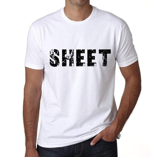 Sheet Mens T Shirt White Birthday Gift 00552 - White / Xs - Casual