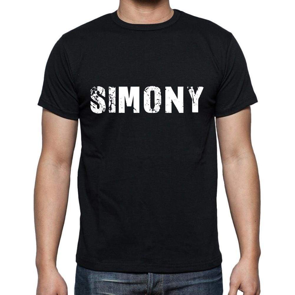 Simony Mens Short Sleeve Round Neck T-Shirt 00004 - Casual