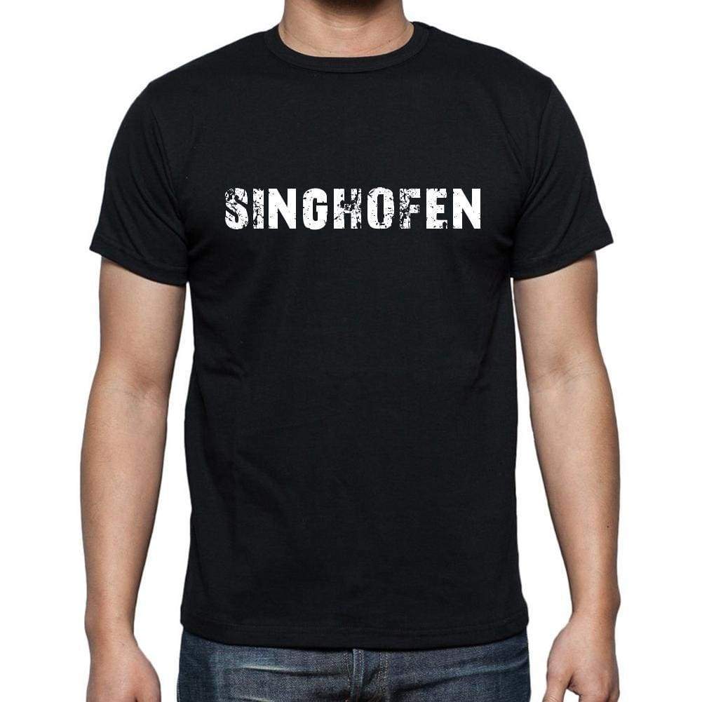 Singhofen Mens Short Sleeve Round Neck T-Shirt 00003 - Casual