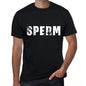 Sperm Mens Retro T Shirt Black Birthday Gift 00553 - Black / Xs - Casual