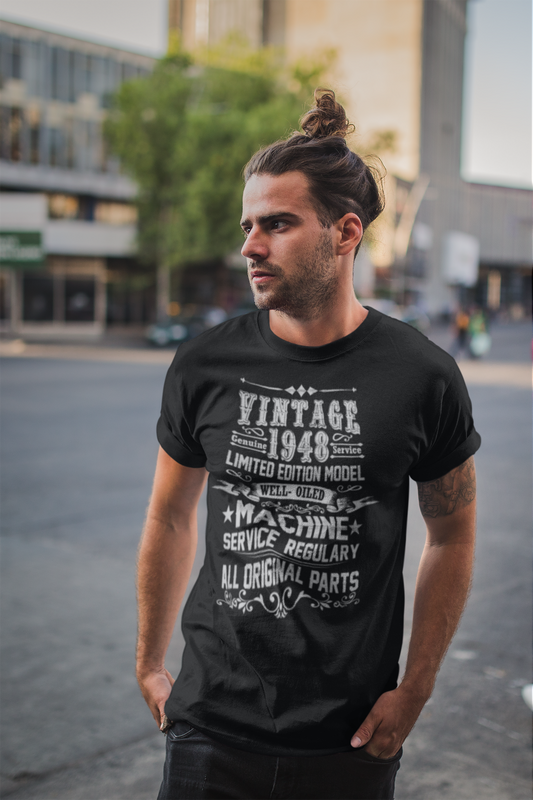 ULTRABASIC Herren T-Shirt Vintage 1948 – 72. Geburtstagsgeschenk T-Shirt