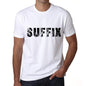 Suffix Mens T Shirt White Birthday Gift 00552 - White / Xs - Casual