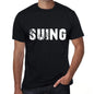 Suing Mens Retro T Shirt Black Birthday Gift 00553 - Black / Xs - Casual