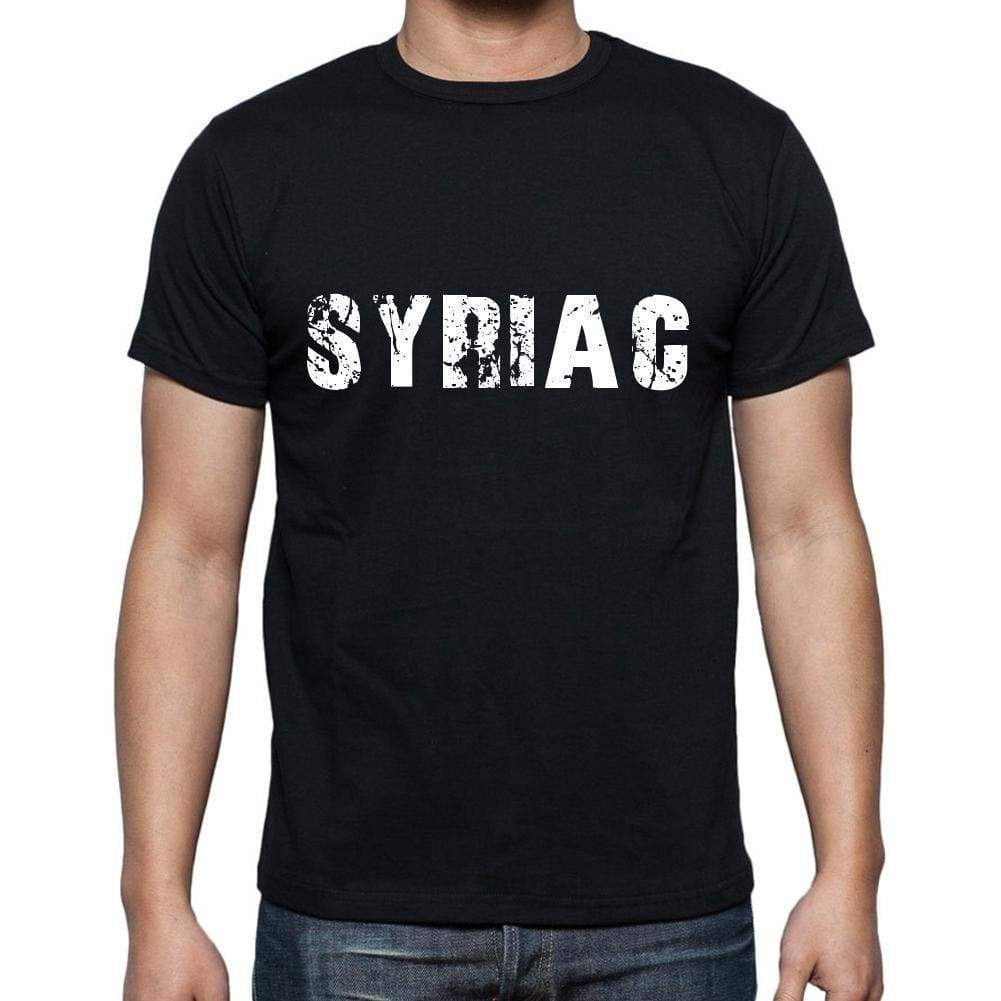 Syriac Mens Short Sleeve Round Neck T-Shirt 00004 - Casual