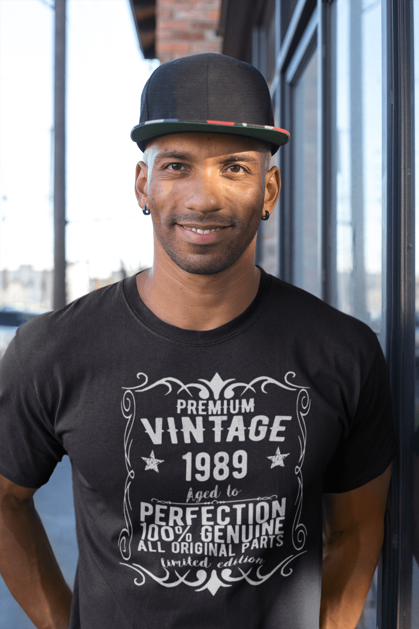 Homme Tee Vintage T-Shirt Premium Vintage Jahr 1986