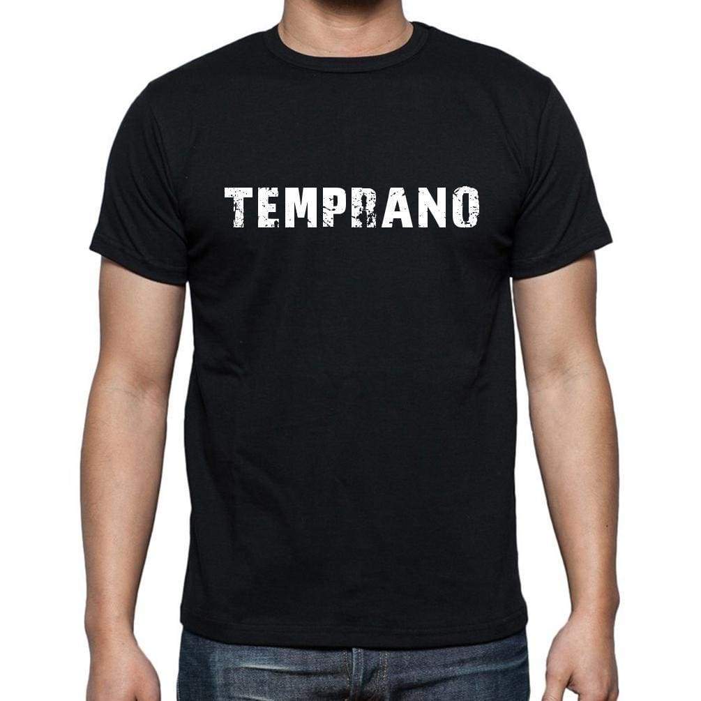 Temprano Mens Short Sleeve Round Neck T-Shirt - Casual