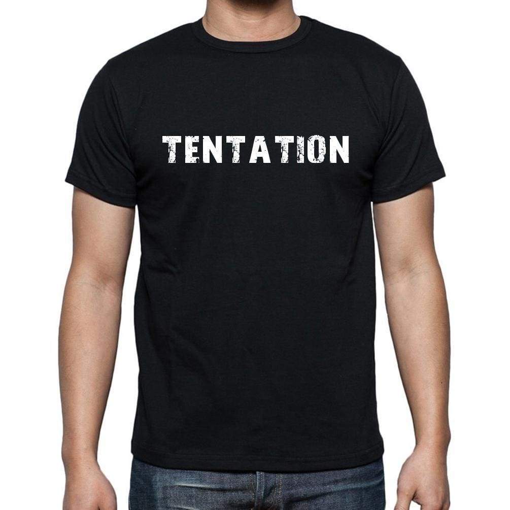 Tentation French Dictionary Mens Short Sleeve Round Neck T-Shirt 00009 - Casual