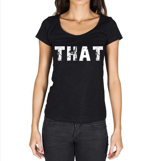 That Womens Short Sleeve Round Neck T-Shirt - Casual