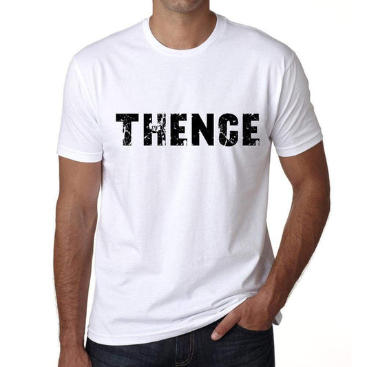Thence Mens T Shirt White Birthday Gift 00552 - White / Xs - Casual
