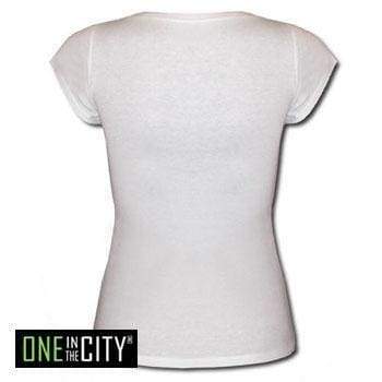 Womens T-Shirt One In The City Galaxy Short-Sleeve Top