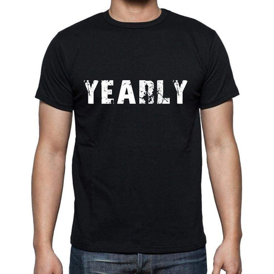 yearly ,Men's Short Sleeve Round Neck T-shirt 00004 - Ultrabasic